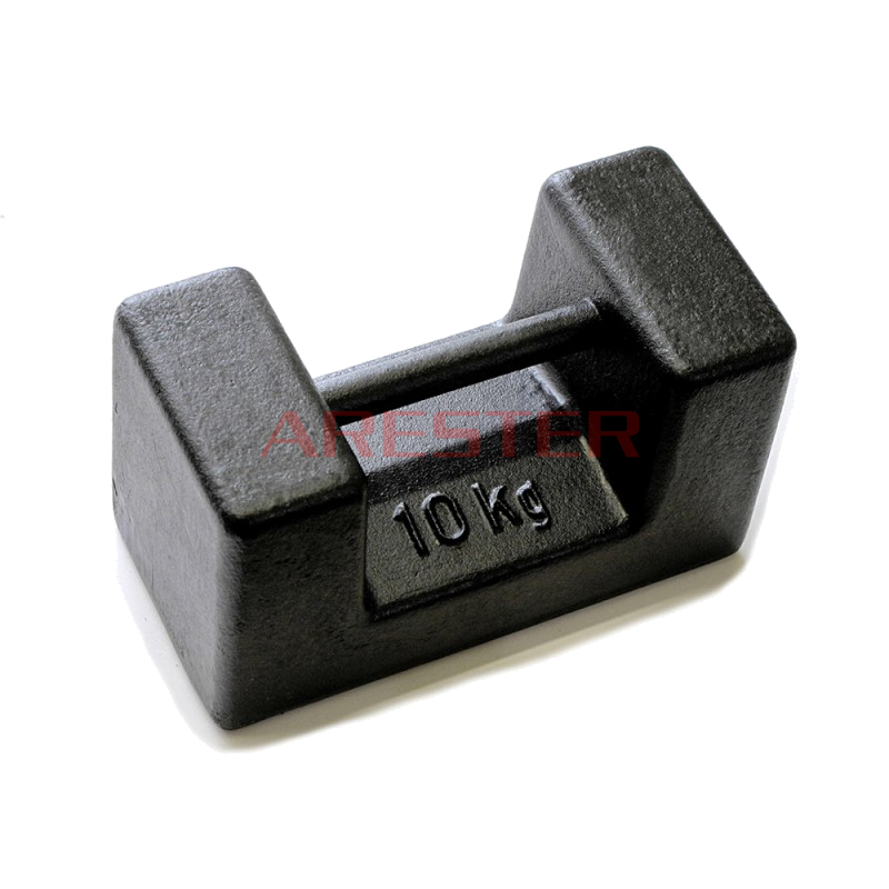 20 Kg Etalon Ağırlık - Kalibrasyon Kütlesi - Karbon Çelik | ARESTER