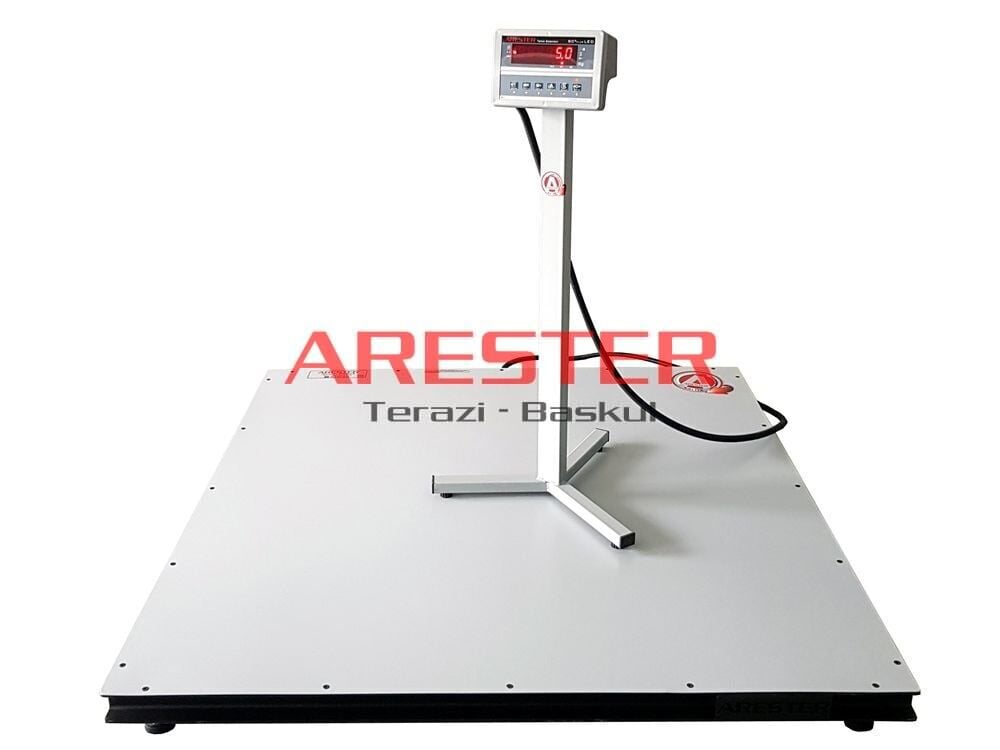 4L-P 120x150 cm 3000 Kg Kantar | Düz Tip Platform Endüstriyel Baskül