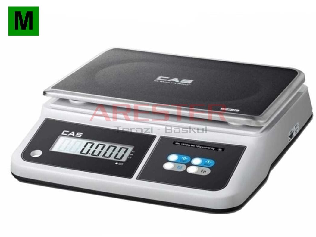 CAS PRII-D LCD Ticari Onaylı Tartım Terazisi