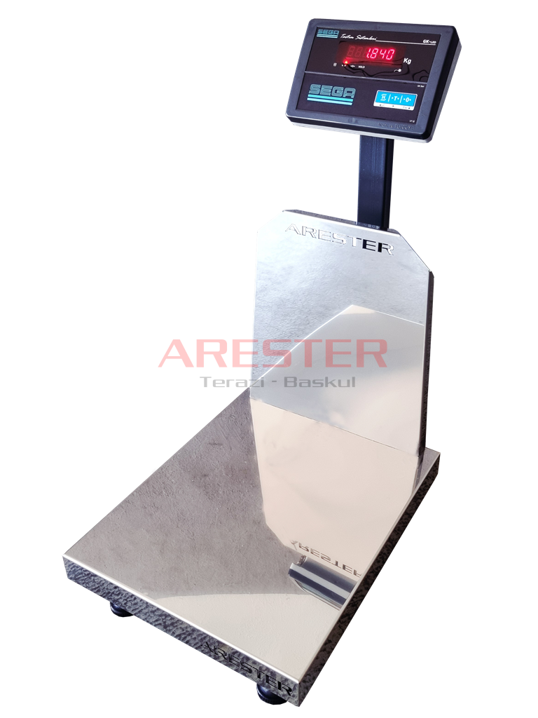 GK Seri LED 40x50 cm 150 Kg - 20 Gr Paslanmaz Elektronik Baskül