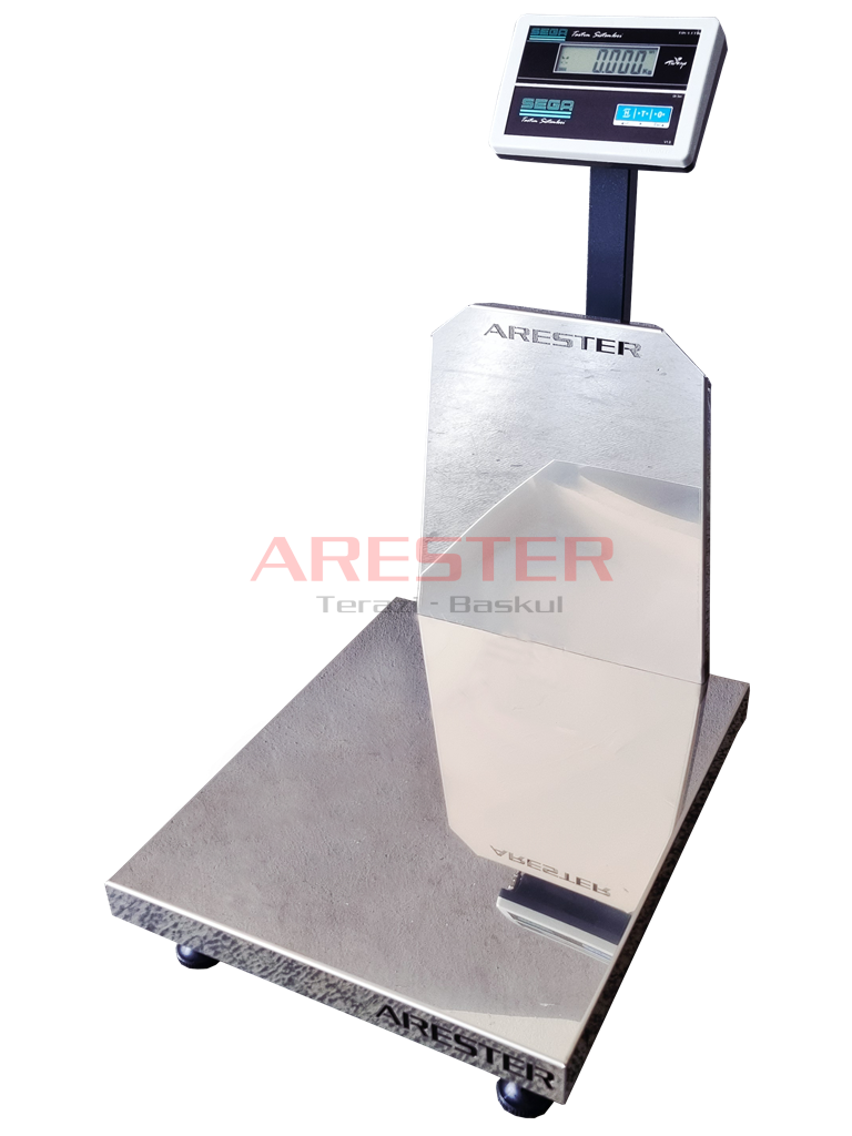 GK Seri LCD 50x60 cm 300 Kg - 50 Gr Paslanmaz Elektronik Baskül