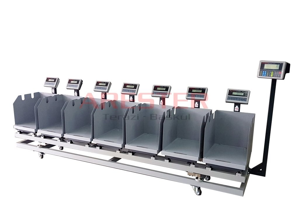 PROPAY2021 - Pay Hisse Kurban Baskülü 7+1 Tekerlekli Profesyonel