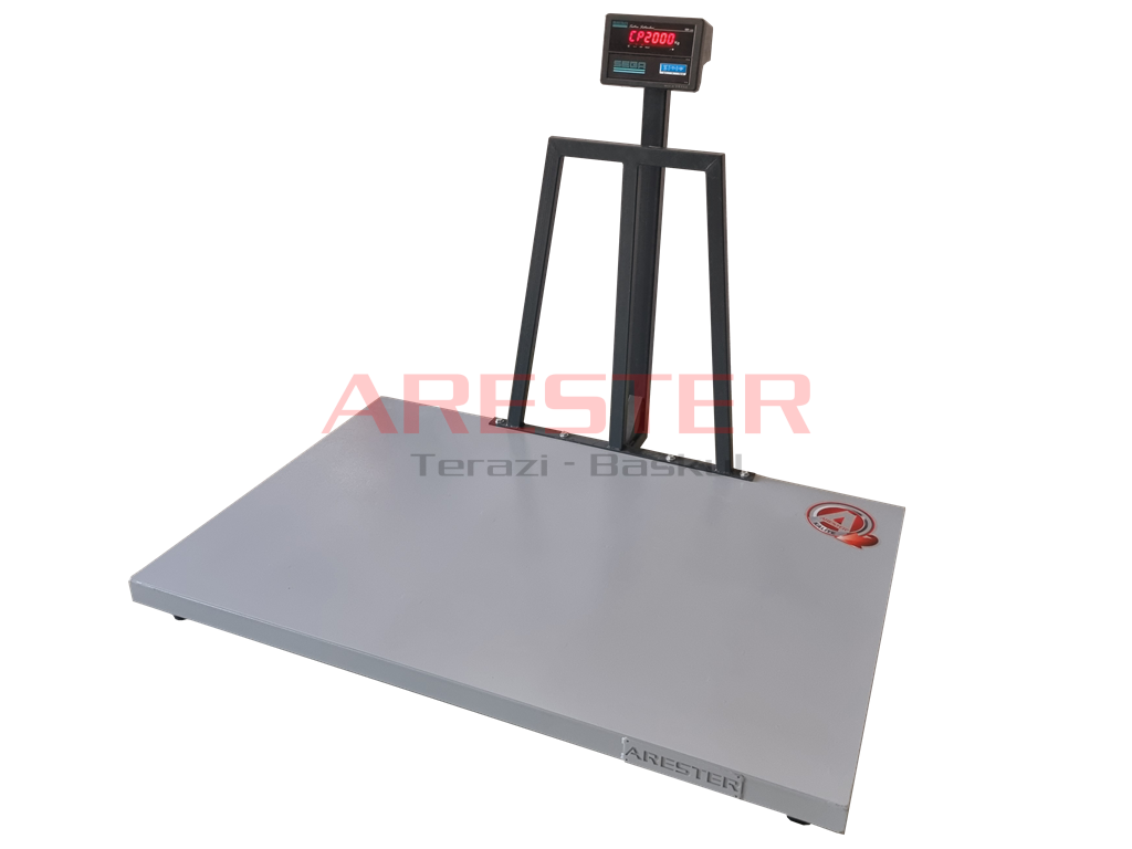 EKO 4L-S 120x120 cm 2000 Kg Siperli Platform Baskül – Ekonomik Sanayi Kantarı