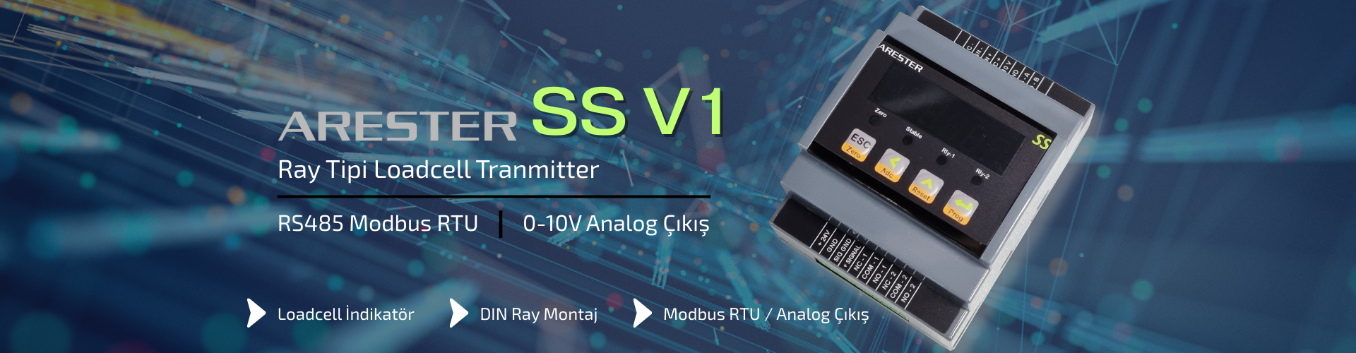 SS Loadcell Transmitter