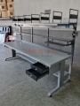 FLOW Seri 100x300 Paketleme ve Tasnif Masası E-Ticaret - Packing Station