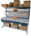 FLOW Seri 80x220 Paketleme ve Tasnif Masası E-Ticaret - Packing Station