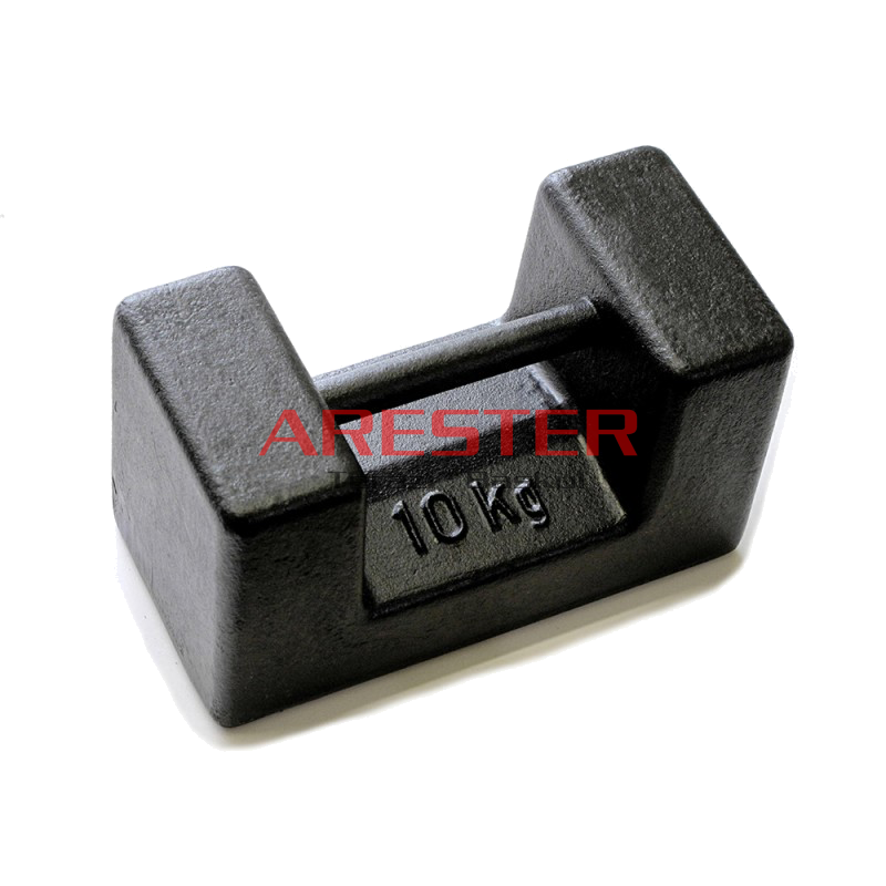 5 Kg Etalon Ağırlık - Kalibrasyon Kütlesi - Karbon Çelik  | ARESTER