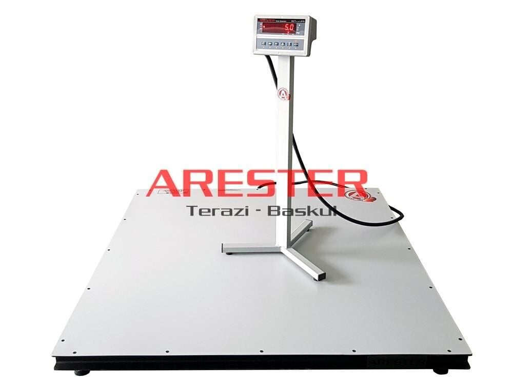4L-P 120x200 cm 3000 Kg Kantar | Düz Tip Platform Endüstriyel Baskül