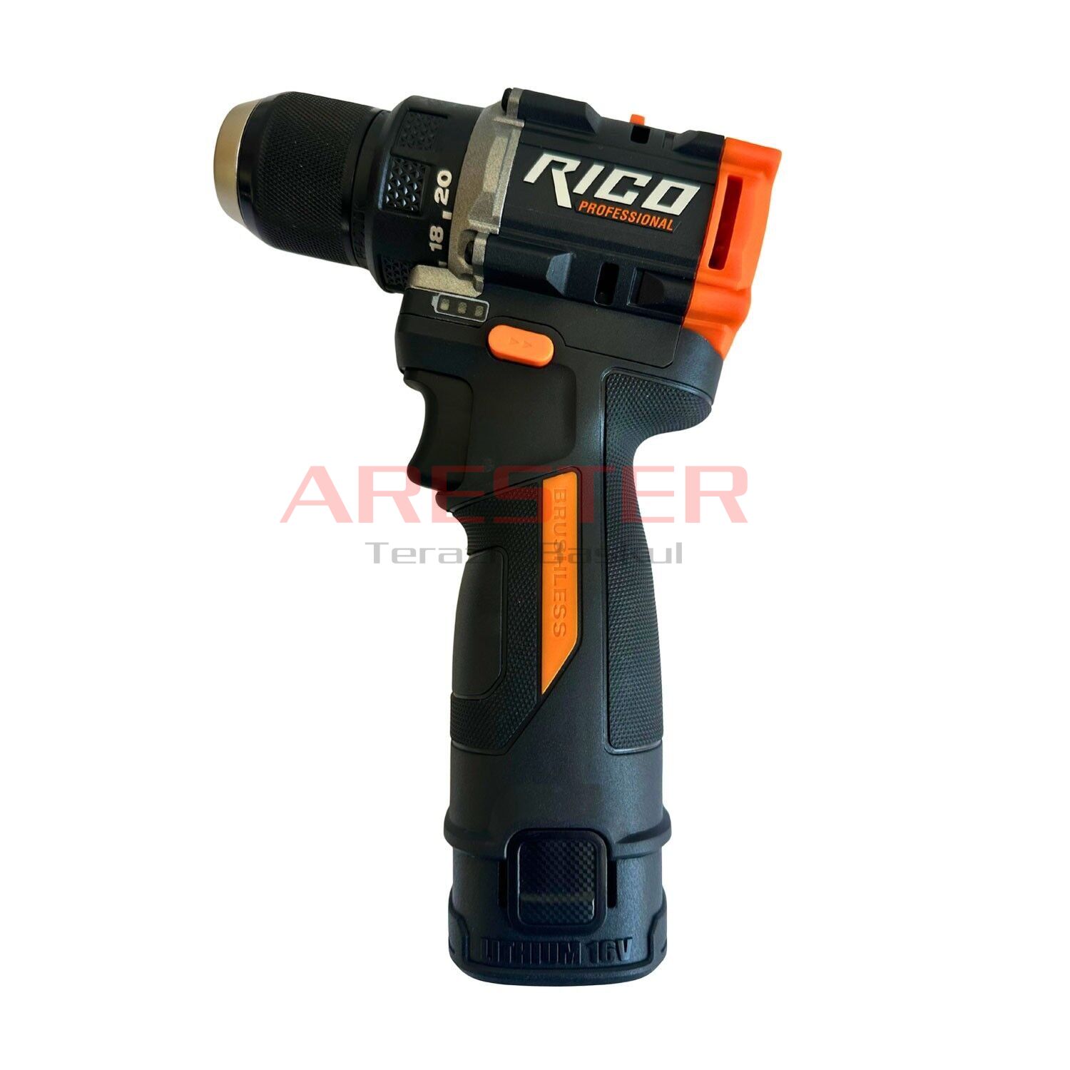 Rico Çift Akülü Şarjlı Matkap 16V - 028-RE0017