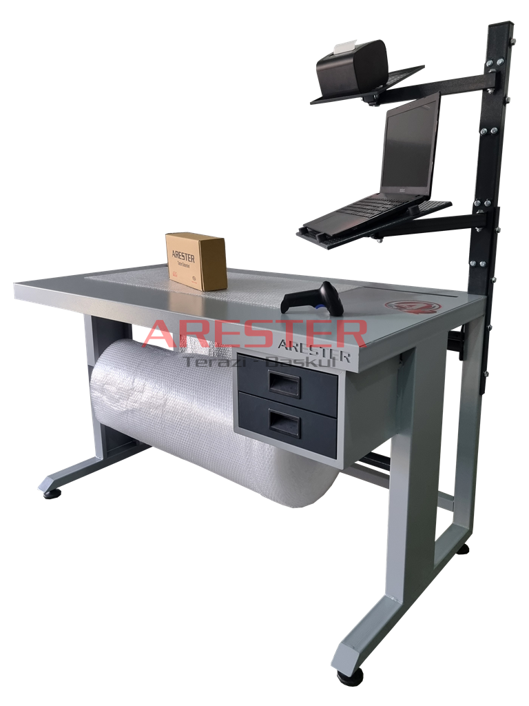 FLOW 180 Type B – Bilgisayar ve Yazıcı Kollu Paketleme Masası