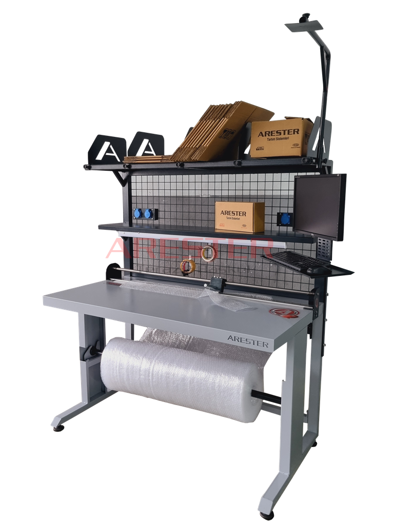 FLOW 150 Type D – Tam Donanımlı, Kesicili Paketleme İstasyonu