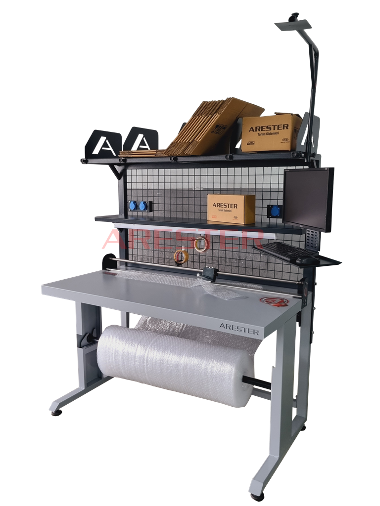 FLOW 150 Type D – Tam Donanımlı, Kesicili Paketleme İstasyonu