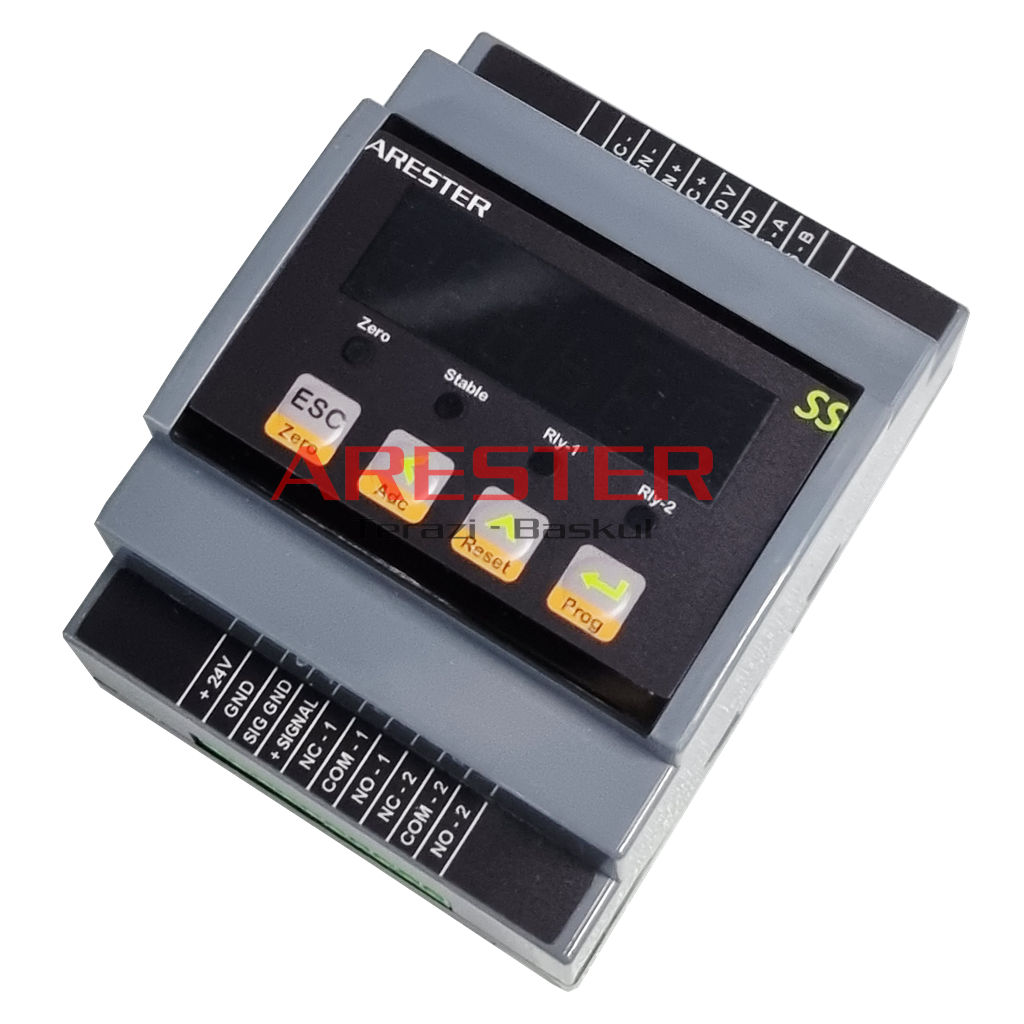 ARESTER SS Ray Tipi Loadcell Transmitter (Modbus RTU + 0-10V)