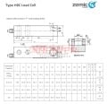 ZEMIC H8C LOADCELL – OIML C3 Sınıfı Yük Hücresi