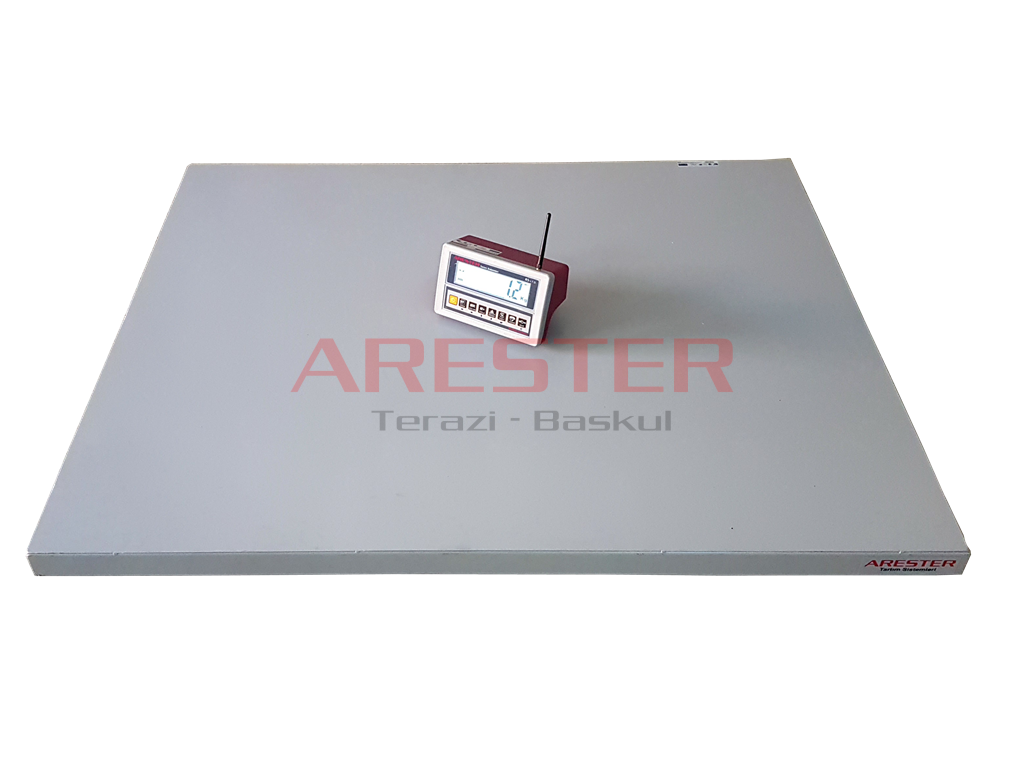 EKO 4L-P WRS-LCD 100x100 cm 1500 Kg Kablosuz Platform Baskül - Yeni Nesil Kantar