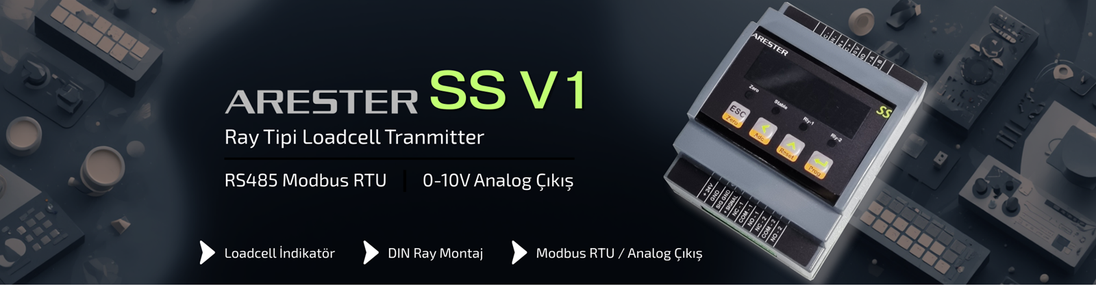 SS Loadcell Transmitter