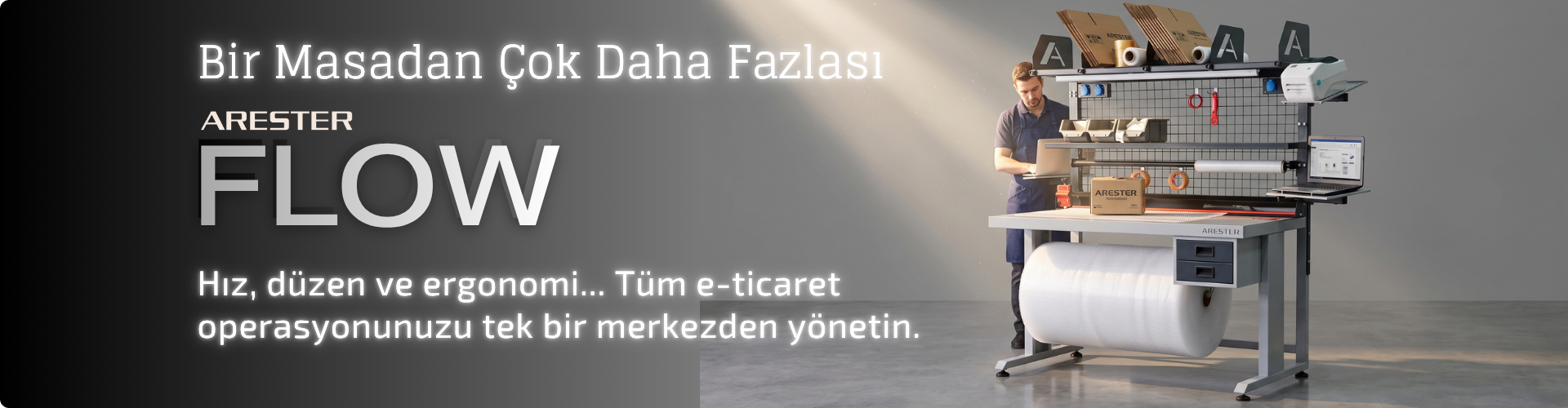 Flow Paketleme İstasyonu